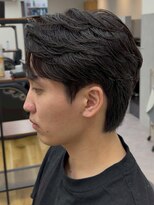 ナム 錦糸町(NAM)&nbsp;MEN’S/リバースセンターパート/ニュアンスパーマ/錦糸町