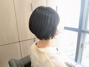 アン 国分寺駅前店(un)の写真/《大人上品な印象が欲しい方に◎》どこから見ても綺麗なシルエットのショートヘアをご提案＊[ショートボブ]