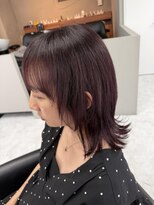 バディ 中野駅前店(BUDDY)&nbsp;外ハネ×ラベンダーカラー【中野美容室/新中野】