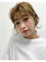Liora hair【リオラヘアー】【10月上旬NEW OPEN（予定）】&nbsp;前髪カット/明るめカラー/オリーブ/ベージュ/天神