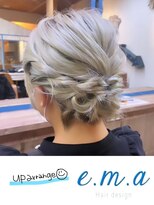 エマヘアデザイン(e.m.a Hair design)&nbsp;アップ