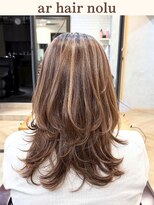 アールヘアノル(ar hair nolu)&nbsp;白髪ぼかしハイライト 21