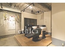 エシカ(ethica)の雰囲気（フルフラットのシャンプー台で、リラックスしながら美髪に。）