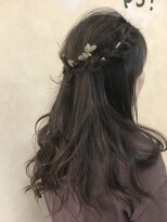 ヘアーメイク ウープス(hair make Oops!) カンムリ編み込み