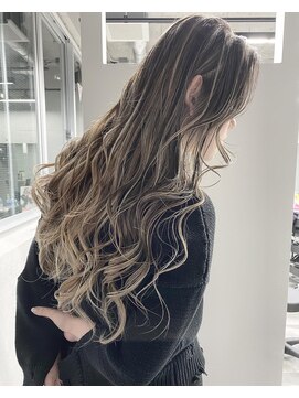 レディアル 大宮(REDEAL) 【REDEAL大宮】エアータッチバレイヤージュ[ハイライトメッシュ]