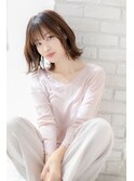 【canon 下北沢】伸ばしかけもOK☆ナチュラル外ハネミディ