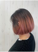 【AMI】 グラデーションハイライト×タッセルカット