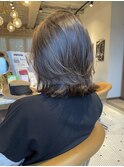 大人美人グレージュレイヤーボブ【白金/目黒】担当 濱口