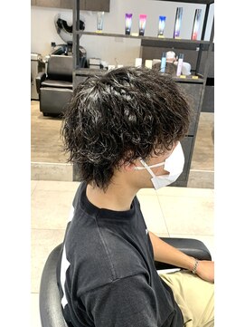 アース 春日部店(HAIR&MAKE EARTH) ツイストスパイラルパーマ メンズスタイル