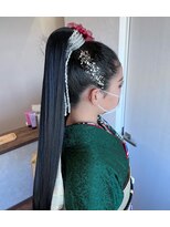 リブヘア(LiB hair) ロングポニーアレンジ☆