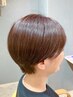 【髪質改善】カット＋透明感カラー＋5STEPヘアエステ¥11500