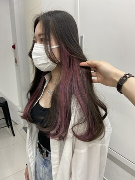 アライブ キチジョウジ(ALIVE Kichijoji) ALIVE Kichijoji /　イヤリングカラー×ラベンダーピンク