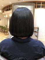 エクリ シセイドウ 麻布十番店(equri×SHISEIDO)&nbsp;【麻布十番】ボブスタイル