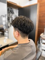 アイリーヘアデザイン(IRIE HAIR DESIGN) 【IRIE HAIR赤坂】メンズカット×ニュアンスパーマ×刈り上げ