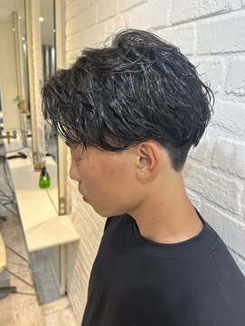 デイジー インデックスヘア 大島店(DAISY index hair) メンズパーマの極意ラフにパーマライクを!¥9400