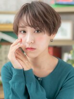 カバーヘア ブリス 川口(COVER HAIR bliss) ■ミルクティーアッシュ刈り上げショート308★川口20代30代40代