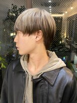 ノブレス(NOBLESSE)&nbsp;刈り上げないマッシュ／コントラストカラー