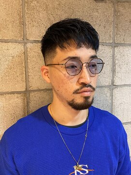 フランクスバーバーザスタンド(Frank’s barber the stand) フェードナチュラルくろっぷ
