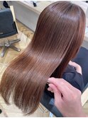 大人かわいい20代30代40代小顔ショコラベージュ Zina本八幡