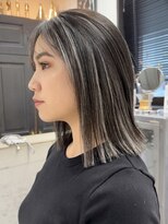 キラ 渋谷(KILLA) コントラストハイライト/白髪ぼかし/ブリーチ/脱白髪染め/表参道