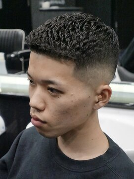 ダムディートウキョウヘアーラウンジ 上野店(DAMDEE TOKYO hair lounge) 濡れパン×クルーカット【東京/上野/濡れパン】