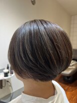 アソビ(ASOBI) ☆大人のショートボブ・カラーは赤みをおさえながら…☆