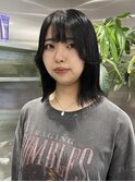 就活カラー/ブルーブラック【佐々木麻衣】