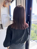 ロカ 表参道(loka)&nbsp;レッドブラウン/艶カラー[表参道/ブリーチ/ハイライト]Mai