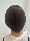 丸みショートボブ