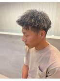 ツイスパ/メンズパーマ/メンズカット/ツイストスパイラル