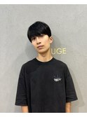 韓国風マッシュショートスタイル