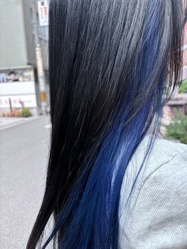 ヒカリス 中崎店(HIKARIS) ◇インナーカラー◇ブルー◇