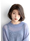 大人かわいいショコラアッシュセンターパート20代人気