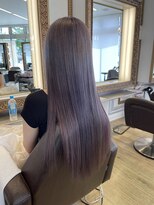 コワファースト 大分(COIFF1RST) バイオレットとグレージのニュアンスカラー