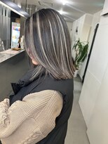 キング 枚方店(K!ng)&nbsp;縮毛矯正髪質改善ハイライトレイヤーカット枚方美容室エクステ