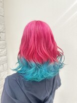 ダンク(DUNK)&nbsp;ピンクブルーセクションカラー