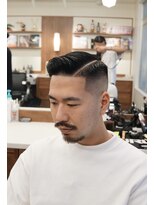 ザ チョップ ショップ ハラジュク(THE CHOP SHOP HARAJUKU)&nbsp;サイドパート／原宿バーバー／フェード