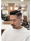 サイドパート/原宿バーバー/フェード