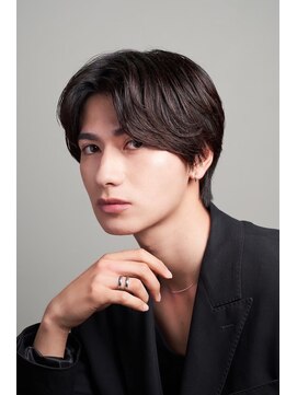 ワンズナゴヤ 名古屋栄店(ONE's NAGOYA) 韓国マッシュスペインカールスパイーキーショートブルーブラック