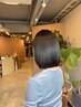 【髪質改善+カット+ケア】カット＋NEOメテオストレート＋ Tr　￥27000