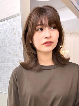 アンフィニー 銀座(ANFINI) 前髪カット/イメチェン/小顔ヘア/面長/丸顔/顔まわり/銀座