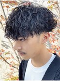 豊橋波巻きパーマメンズマッシュパーマツイストパーマツイスパ