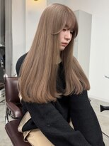 リヴ ウメダ(LIV umeda)&nbsp;ミルクティーベージュ/2ブリーチ/ダブルカラー