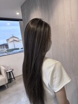 トテ(tote.)&nbsp;コントラストハイライトシルバーグレー