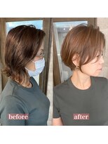 プラグ ヘアーデザイン 老司店(PLUG hair design) ショートヘア