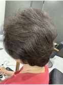 コスメパーマ×ミセスショート