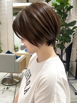 ステアケース 武蔵小杉店(stair:case)&nbsp;大人ショート/ショートボブ/白髪ぼかしハイライト/武蔵小杉