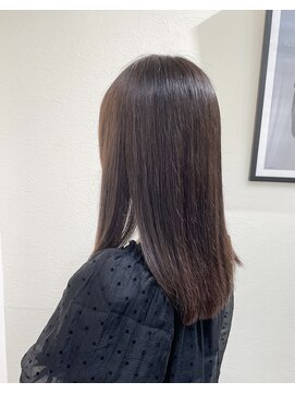 ヘアー ホスピタル ソアン(hair hospital soan) ショコラブラウン×艶感ストレートロング