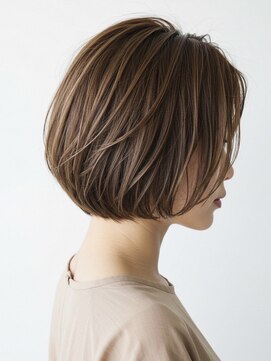 トリッカ 代官山(tricca) 白髪ぼかしカラー/脱白髪染め/ショート/髪質改善