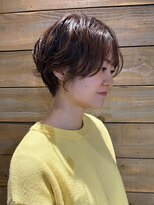 メイカ(MEIKA)&nbsp;【 耳掛けショート × ゆるふわパーマ 】浅野美紀